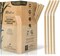 Flexible Biodegradable Sugarcane Straws, 300 Count | 100% Compostable, Plastic-Free, Eco-Friendly Drinking Straws for Cold Drinks | 7.8'' Bendable, Disposable Sugarcane Fiber Straw (300 PCS)
